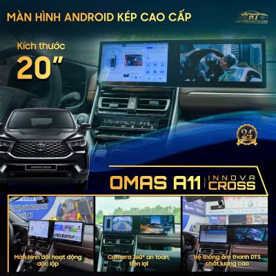 Màn hình android Omas A11 xe Mazda CX5