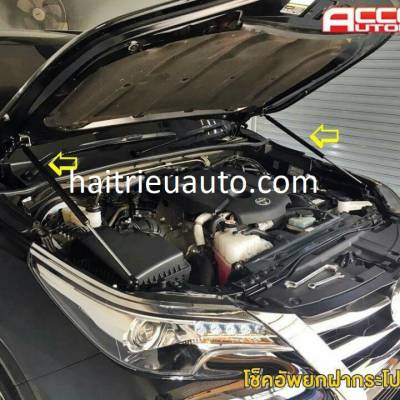 độ đèn led cho xe fortuner 2017