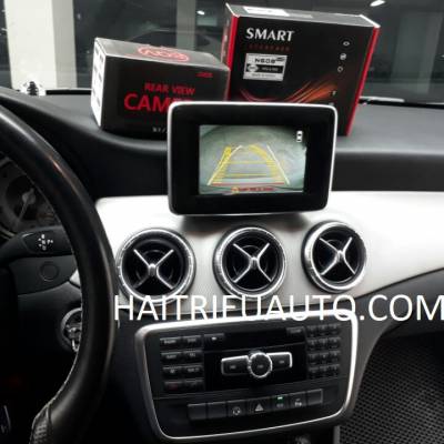 Lắp camera lùi cho xe Mercedes S550