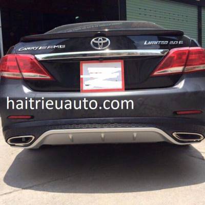 Ốp chống trầy cốp Fortuner 2017 hàng thái