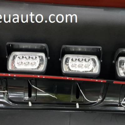 ốp trang trí nắp capo cho xe mazda BT50