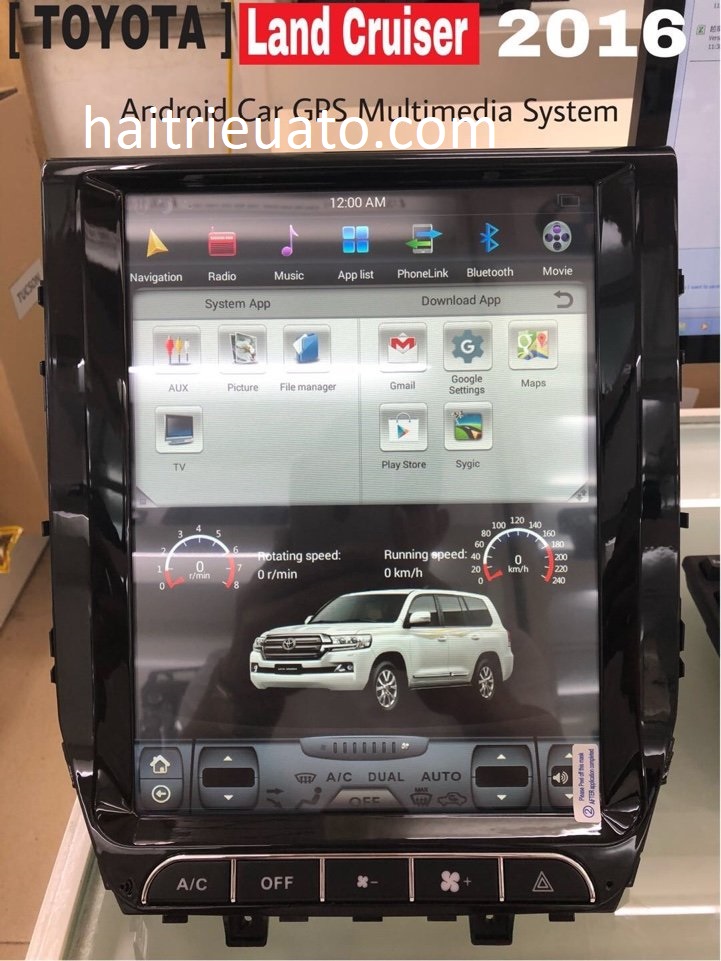 Màn hình tesla cho xe Land Cruiser 2016-2018 3 Image