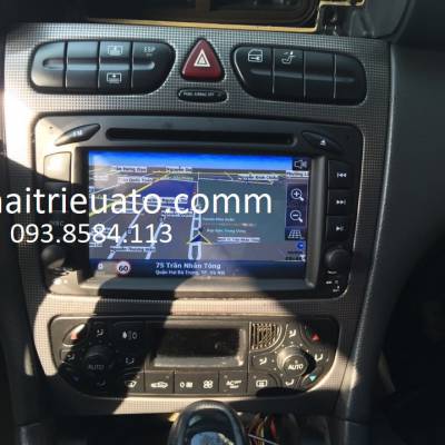 Lắp vietmap cho Mercedes Benz S550