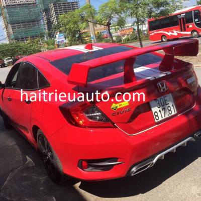 độ pô cho xe honda civic 2017