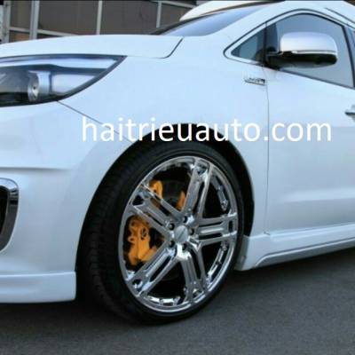 nẹp bước chân có đèn led cho xe Sedona