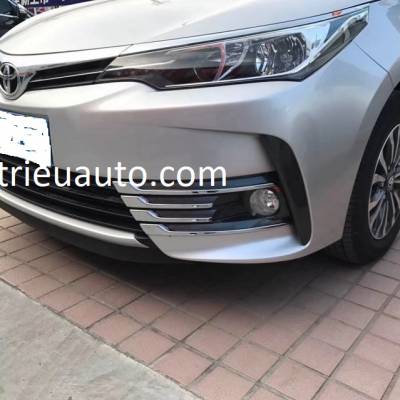 ốp trang trí cản sau xe altis