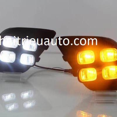 đèn led gầm theo xe Hilux 2018